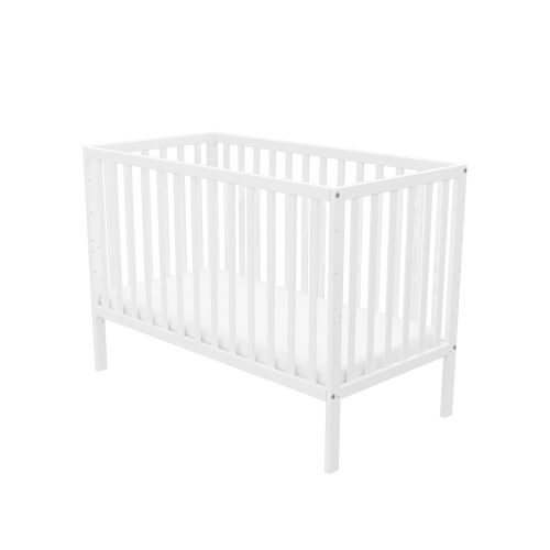 timba-klasszikus-kisagy-feher-60x120.jpg – Timba klasszikus rácsos kiságy fehér színben