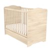 Timba 60x120 zárt végű kiságy ágyneműtartóval borostyán