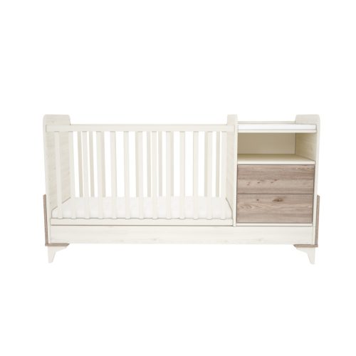 timba-krem-fuz-pelenkazos-kisagy.jpg – Timba krém-fűz kombi kiságy pelenkázóval