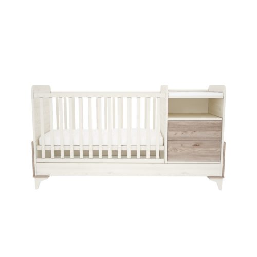 timba-krem-fuz-pelenkazos-kisagy.jpg – Timba krém-fűz kombi kiságy pelenkázóval