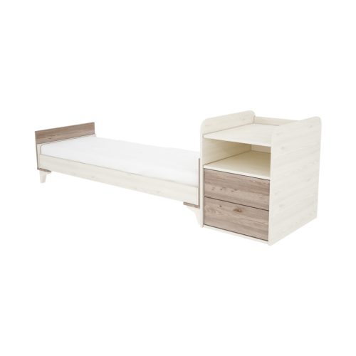 timba-krem-fuz-pelenkazos-kisagy.jpg – Timba krém-fűz kombi kiságy pelenkázóval