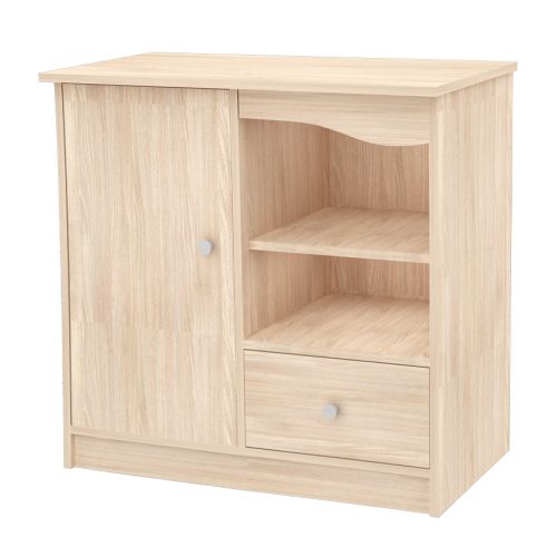 Timba 90 borostyán pelenkázó szekrény eltolható feltéttel – Rugalmas és praktikus megoldás babaszobába