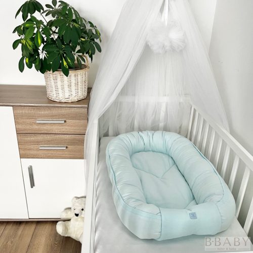 Lightblue babafészek – nyugalmat árasztó babakuckó kisfiúknak