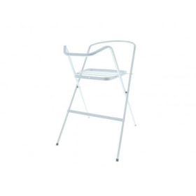 Fehér Tega Baby fém kádállvány 102 cm-es babakádhoz – összecsukható, ergonomikus és biztonságos kialakítás
