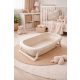 bézs összecsukható baba fürdetőkád Tega Baby Natural Linen babakád
