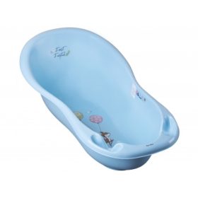 Áfonya kék színű Tega Baby babakád erdei állatok mintával – 102 cm, ergonomikus forma
