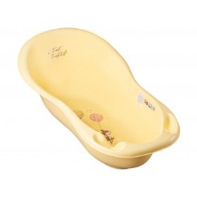 Sárga színű Tega Baby babakád erdei állatok mintával – 102 cm, ergonomikus piskótaforma