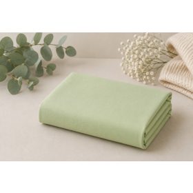 Almazöld gumis pamut baba lepedő 60x120 és 70x140 cm kiságyhoz – OEKO-TEX, univerzális