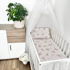   Álomfelhő rózsaszín – 2 részes egybevarrt babaágynemű szett