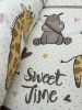 Babaágynemű szett  3 részes sweet time bézs