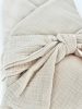 kókuszpólya bézs muszlin – 100% pamut, 75x75 cm, kókuszbetéttel