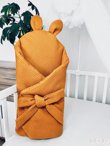 kókuszpólya terra waffle pamut – uniszex, biztonsági csattal, kókuszbetéttel