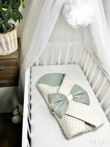 Kókuszpólya Joey oliva bézs minky