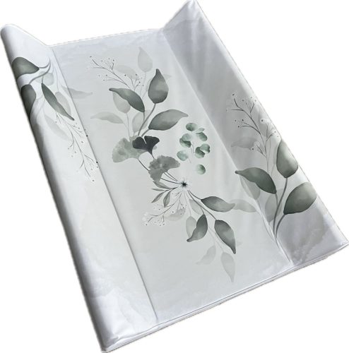 Olive merev peremes pelenkázólap 70×50 cm olíva leveles mintával