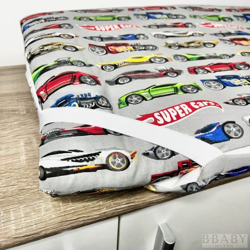 Super Cars óvodai derékalj – Lendületes pihenés kis autóversenyzőknek! 130 x 56 