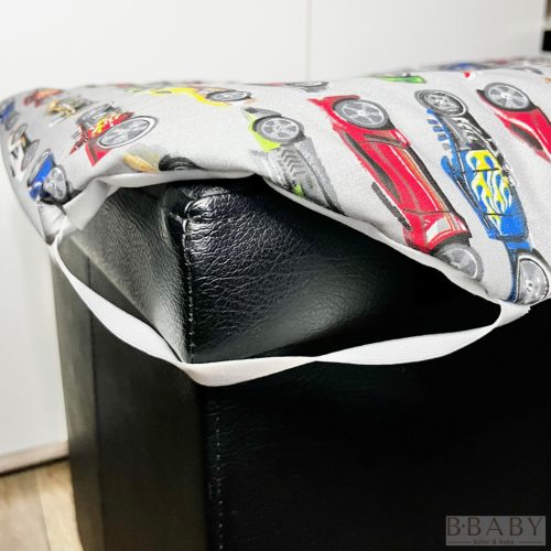 Super Cars óvodai derékalj – Lendületes pihenés kis autóversenyzőknek! 130 x 56 