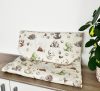 Dínó barátok ovis derékalj – 135x56 cm-es kétoldalas pamut fekvőbetét dinómintával