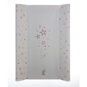 Puha peremes pelenkázólap Bézs Csillag mintával – 66x50 cm