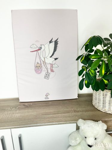 bbaby sík pelenkázólap rózsaszín gólya 7050