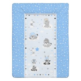 Puha Softy pelenkázólap Afrikai Álom Kék mintával – 70x50 cm