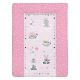 BBABY  PELENKÁZÓLAP PUHA PUFI AFRIKAI ÁLOM PINK 70x50