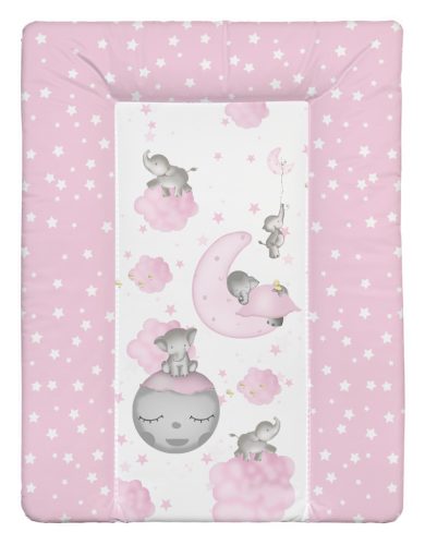 BBABY PELENKÁZÓLAP PUHA PUFI BÉBI ELEFÁNT PINK 70x50