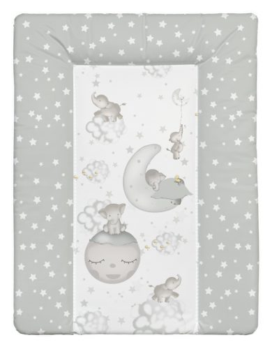BBABY PELENKÁZÓLAP PUHA PUFI BÉBI ELEFÁNT SZÜRKE 70x50