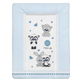 Puha Softy pelenkázólap Cuki Állatok Kék mintával – 70x50 cm