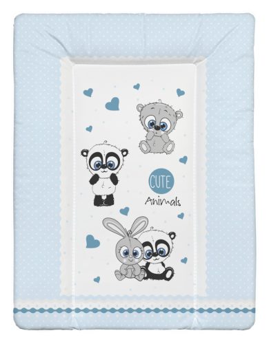 BBABY PELENKÁZÓLAP PUHA PUFI CUKI ÁLLATOK KÉK 70x50