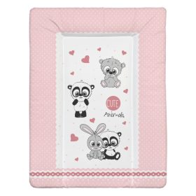 Puha Softy pelenkázólap Cuki Állatok Kék mintával – 70x50 cm