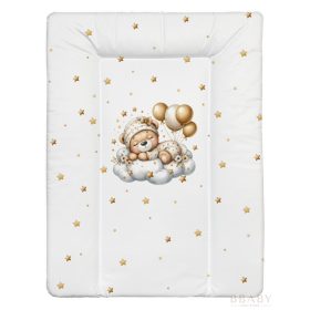 Puha Softy pelenkázólap Felhős Maci Arany mintával – 70x50 cm