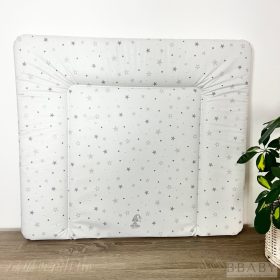 Puha pelenkázólap óriás csillagos mintával, 75×85 cm-es méretben