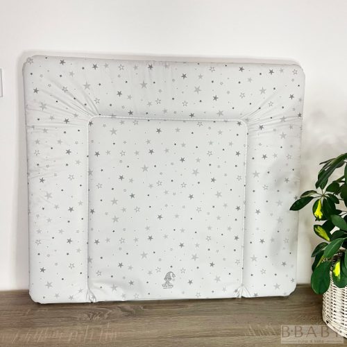Pelenkázólap puha – Óriás csillagos minta, 75×85 cm | PVC borítás, párnázott kialakítás