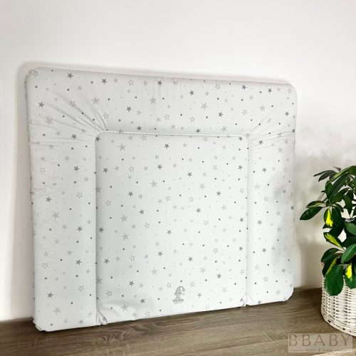 Pelenkázólap puha – Óriás csillagos minta, 75×85 cm | PVC borítás, párnázott kialakítás