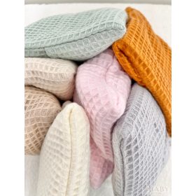 parajdi sópárna kék waffle pamut huzattal 15x15 cm – természetes gyógypárna