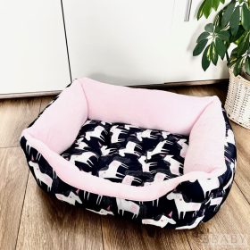 Kutyafekhely csivava, yorki, pomerániai számára – Pink Unikornis design