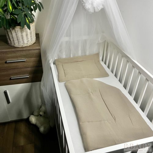 Babaágynemű szett 2 részes latte 90