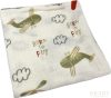 Born to Fly muszlin pelenka – repülős mintával, 65×65 cm, 100% pamut duplagéz