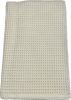 Bézs waffle babatakaró 70x90 cm – légáteresztő pamut takaró babáknak