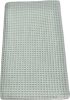 Menta waffle babatakaró 70x90 cm – természetes pamut takaró babáknak