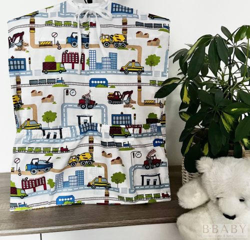  Tesz-Vesz Város ovis zsák – Forgalmas mindennapokhoz rendezett tárolás! 45 x 60 