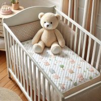 Vízhatlan matracvédő lepedők babáknak 